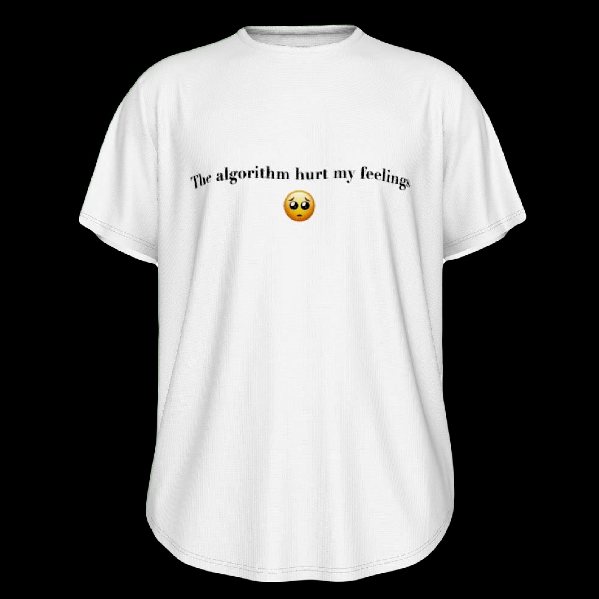 The Algorithm Hurt My Feelings Unisex Jersey T-Shirt