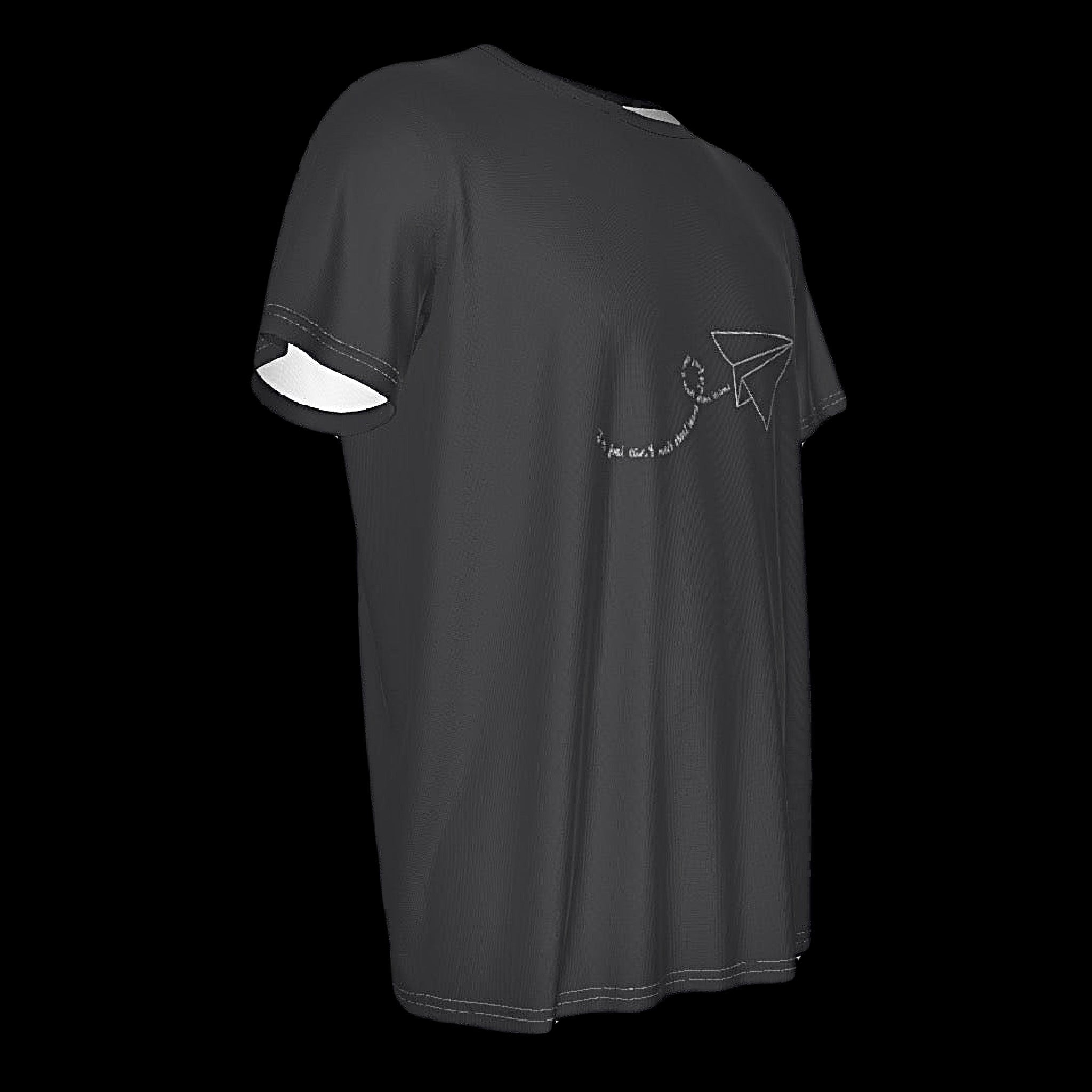 Jet Fuel Crew Neck Jersey Knit Unisex Graphic T-Shirt