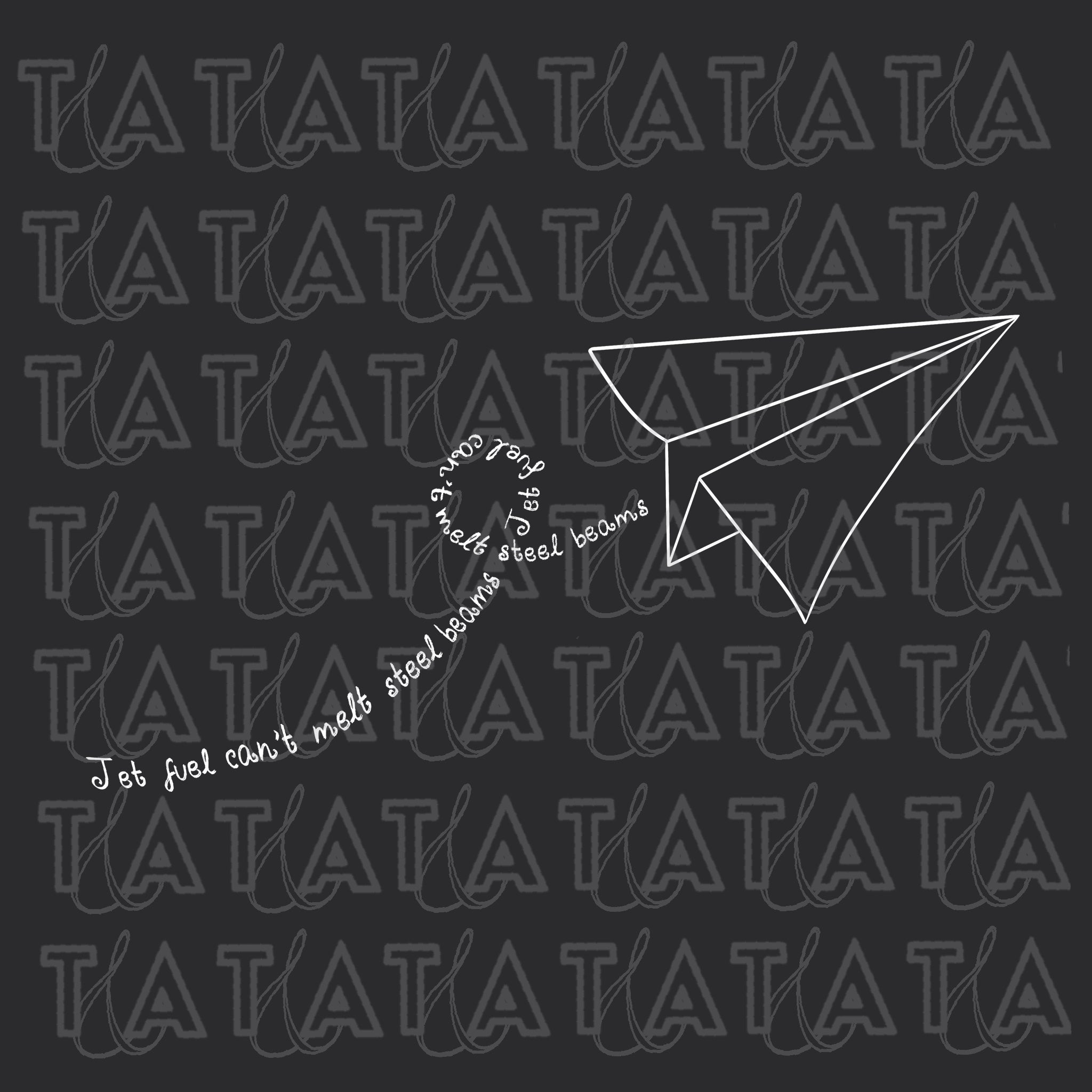 Jet Fuel Crew Neck Jersey Knit Unisex Graphic T-Shirt