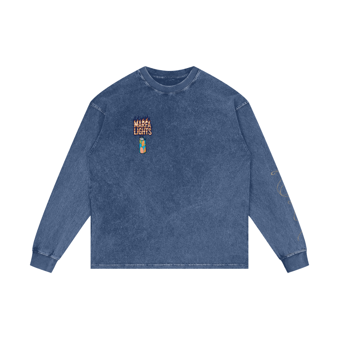 Marfa Lights Long Sleeve Crewneck
