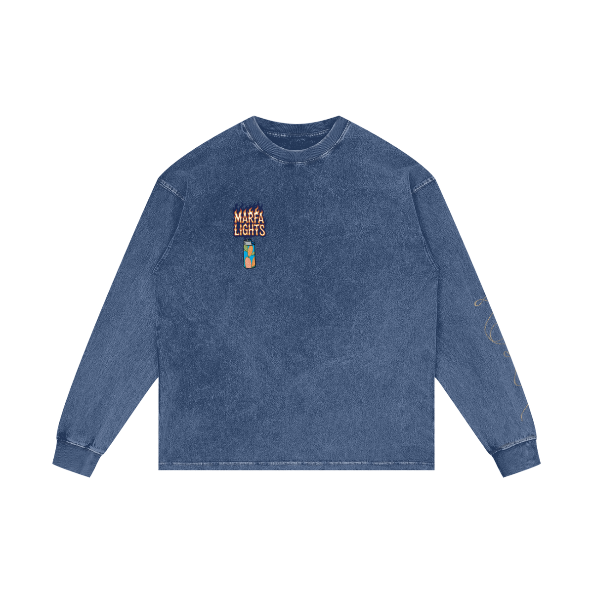 Marfa Lights Long Sleeve Crewneck