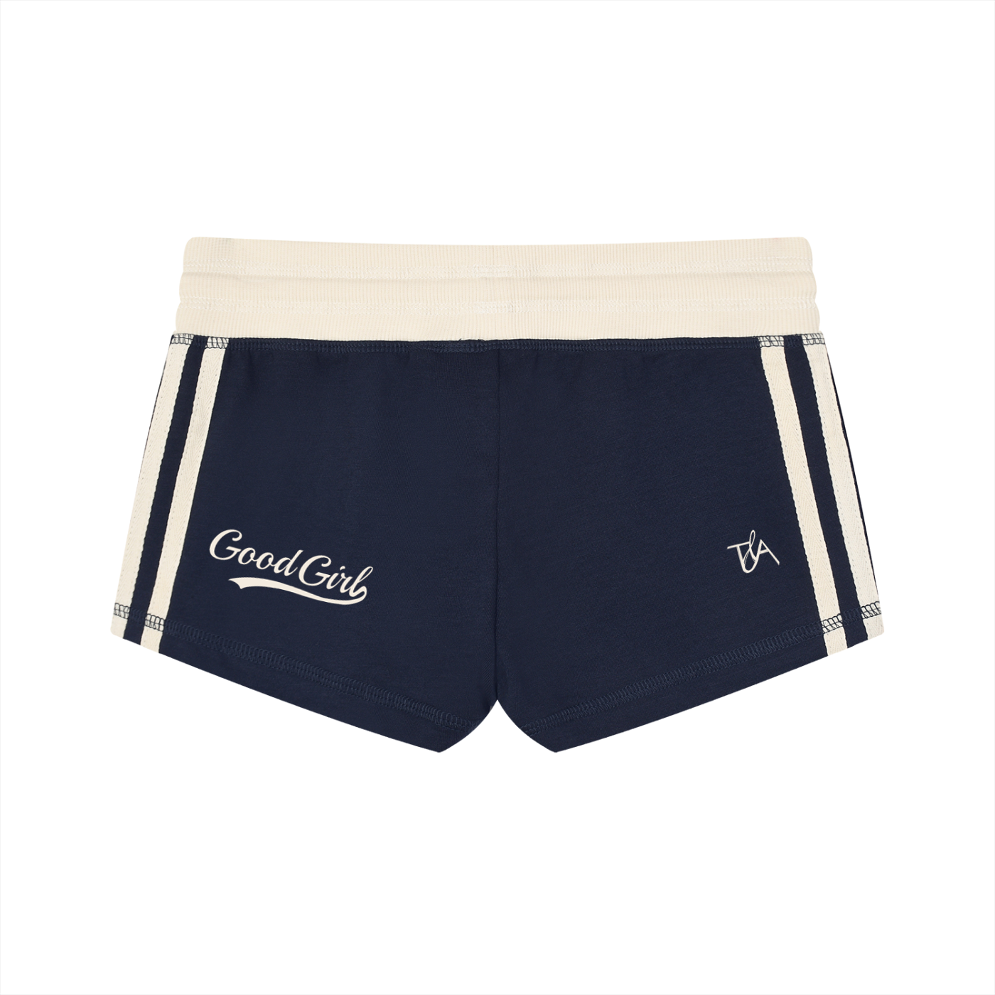 Good Girl Contrast Stripe Shorts
