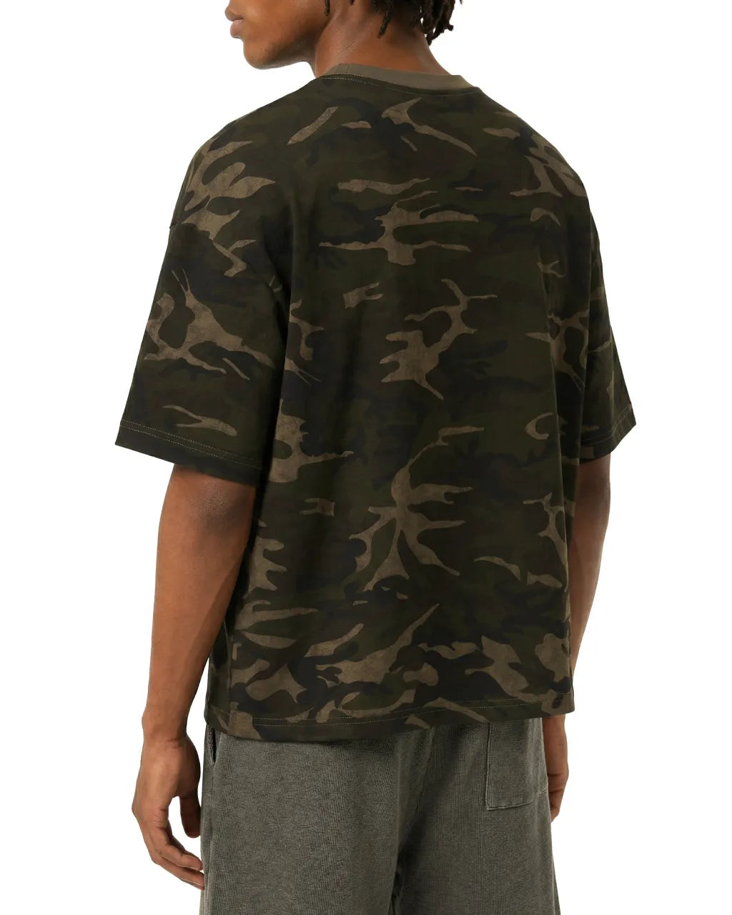 Severely Dehydrated Camo Cotton T-Shirt