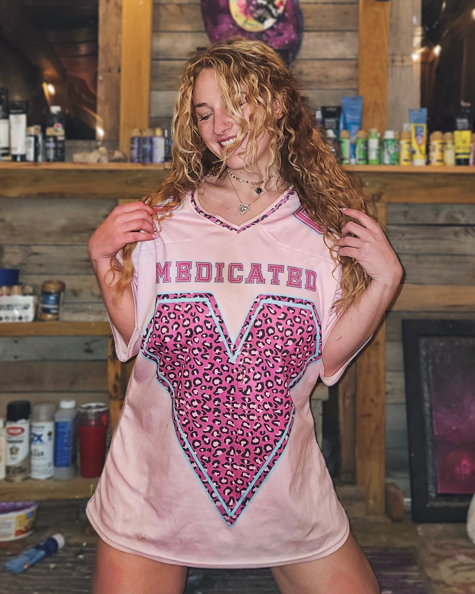 Medicated T&A Unisex Football Jersey