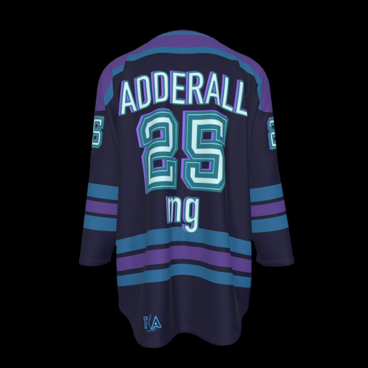 Amphetamine Salts Lace Up Unisex Hockey Jersey