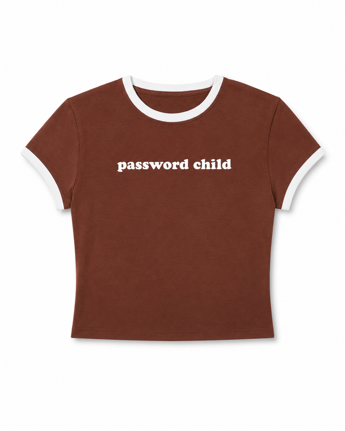 Password Child Contrast Trim Baby Tee