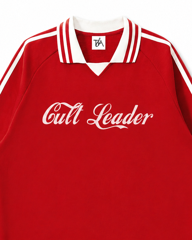 Cult Leader Cotton Collared Unisex Pullover