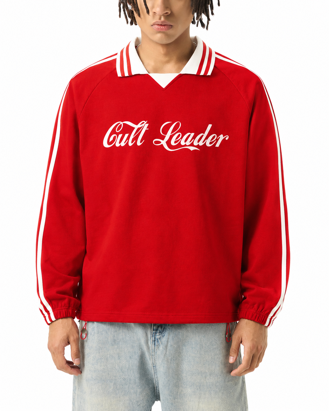 Cult Leader Cotton Collared Unisex Pullover