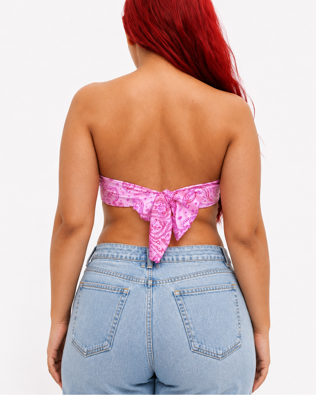 Lucky Bandit Bandana Scarf Top
