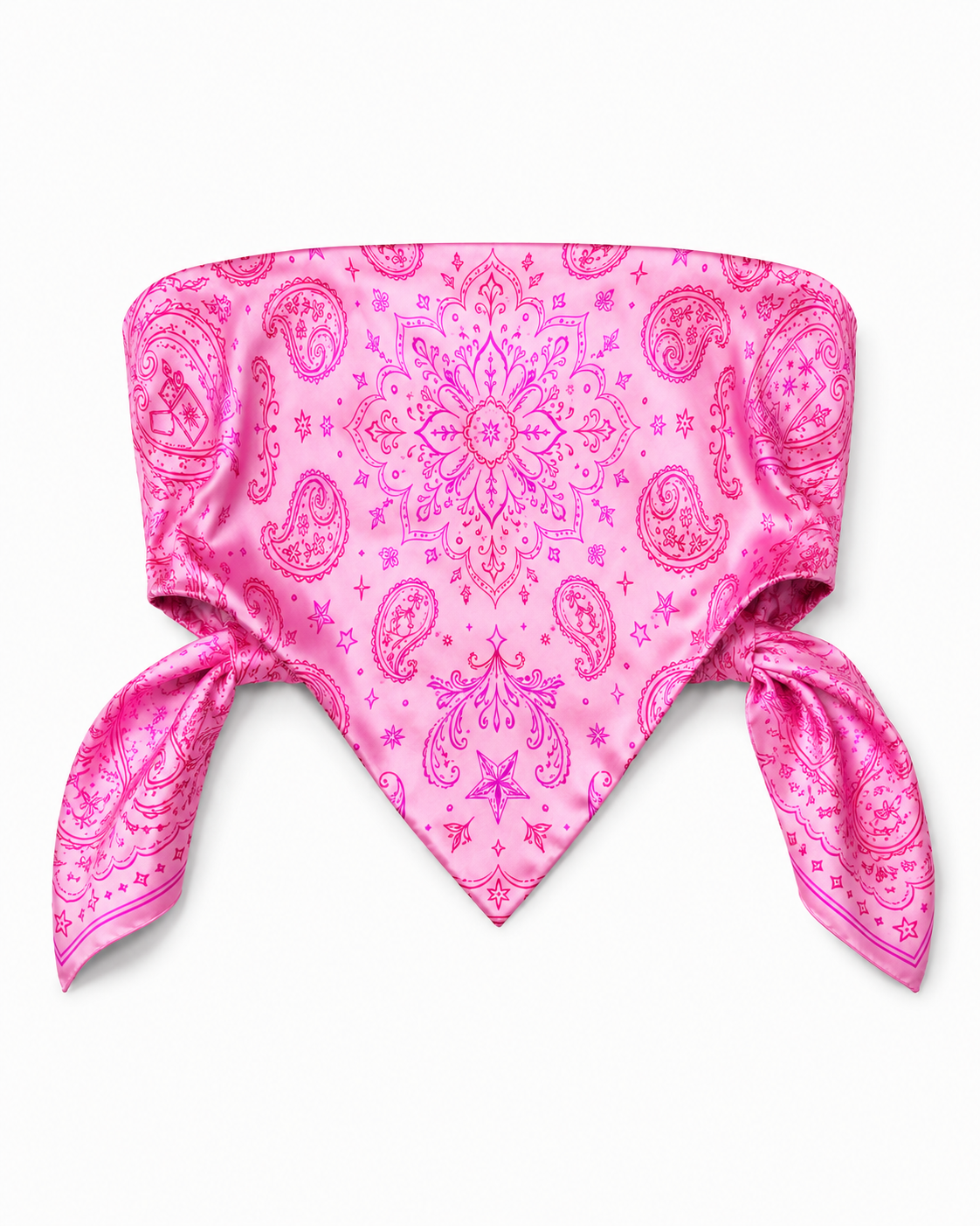 Lucky Bandit Bandana Scarf Top