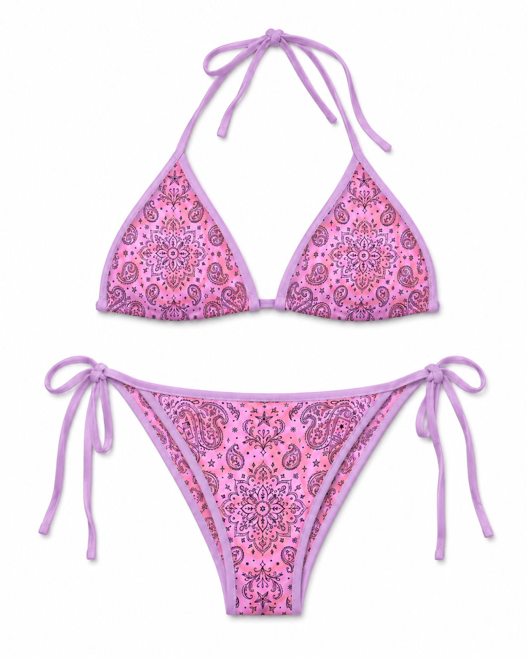 Lucky Bandit Halter Tie Bikini