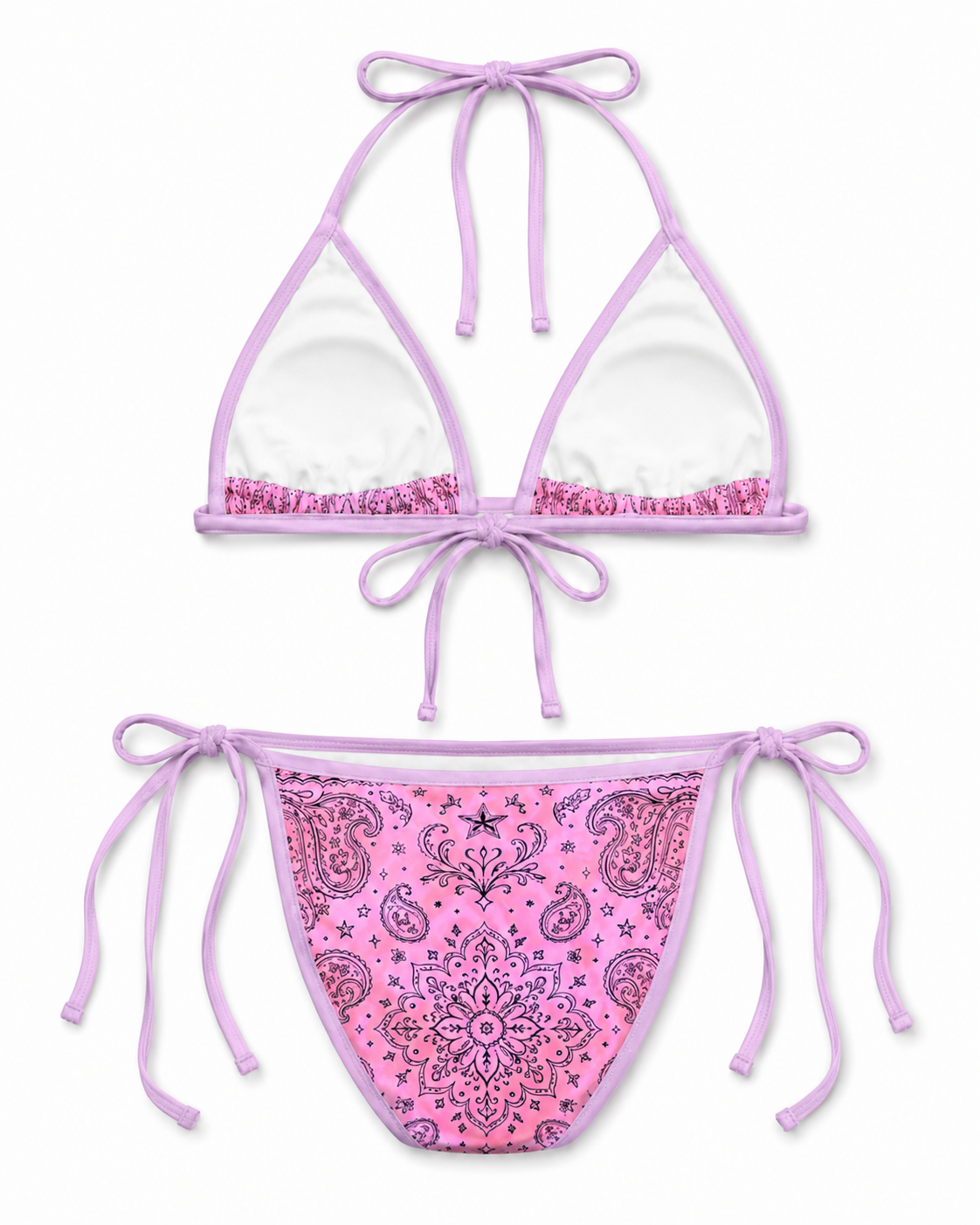 Lucky Bandit Halter Tie Bikini