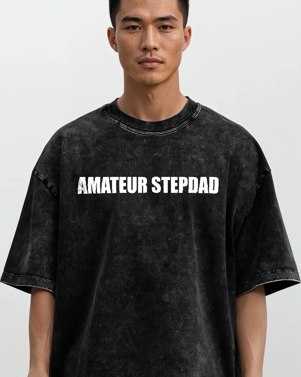 Amateur Stepdad Heavyweight Vintage Wash Cotton T-Shirt