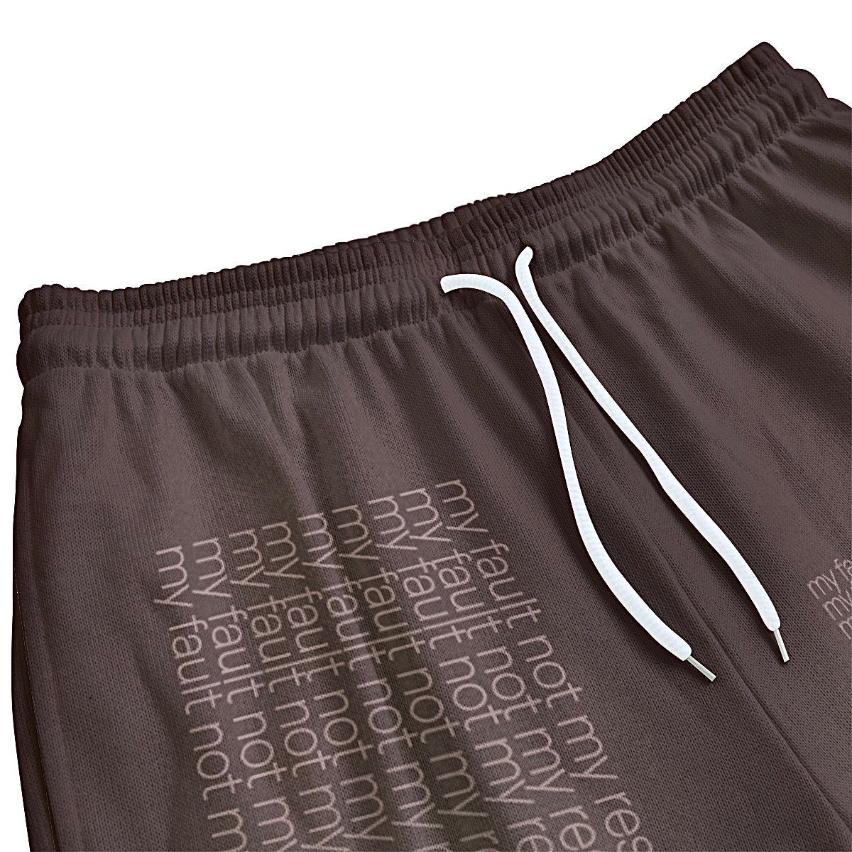 My Fault Not My Responsibility Knitted Fleece Lounge Pants