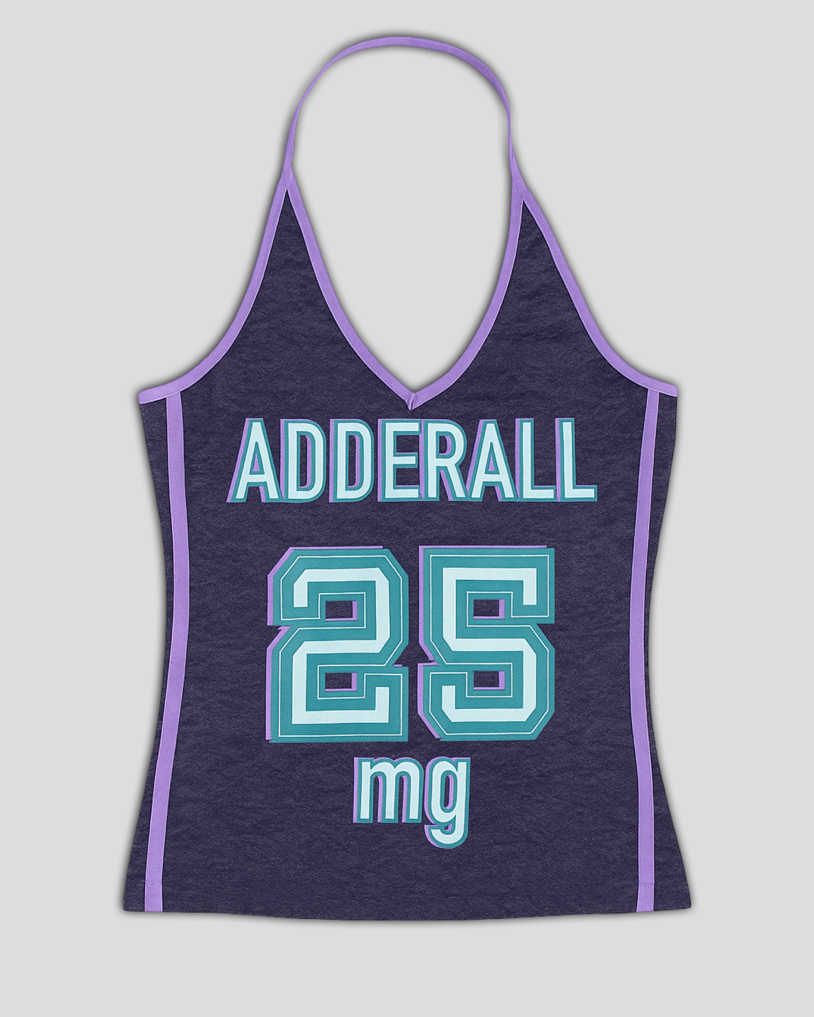 ADDERALL Halter Style Baby Tank