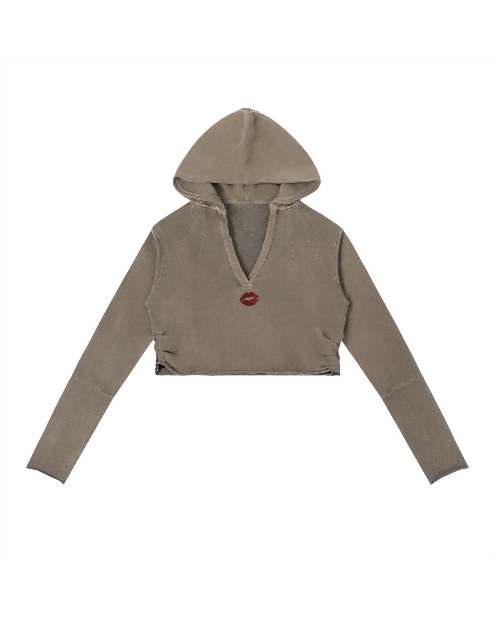 She Loves You Not Raw Edge Hoodie