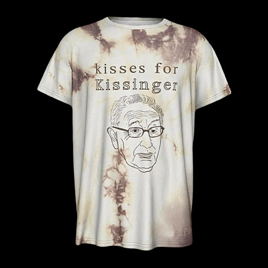 Kisses for Kissinger Round Neck Unisex T Shirt