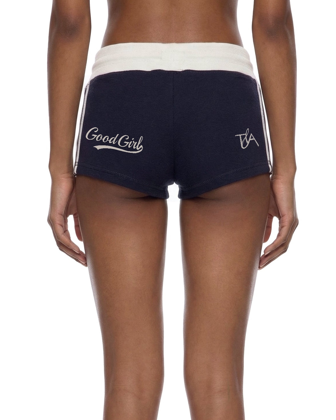 Good Girl Contrast Stripe Shorts