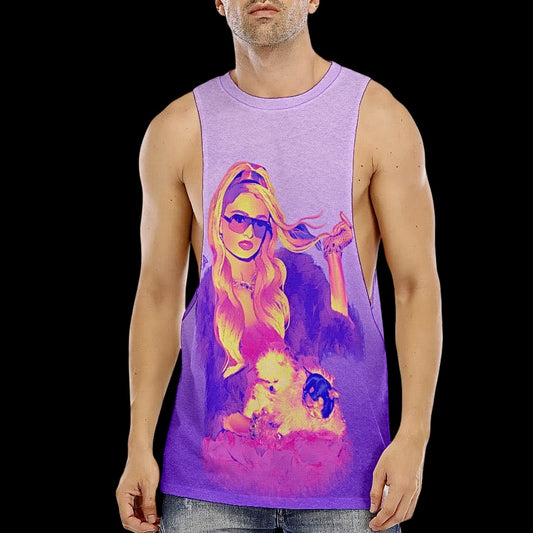 Take Me To Paris Pride O-neck Muscle Tank
