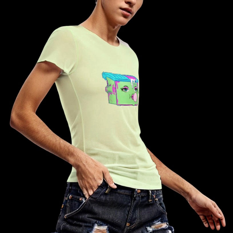 Dump Them Sheer Mesh Pride Unisex T-shirt