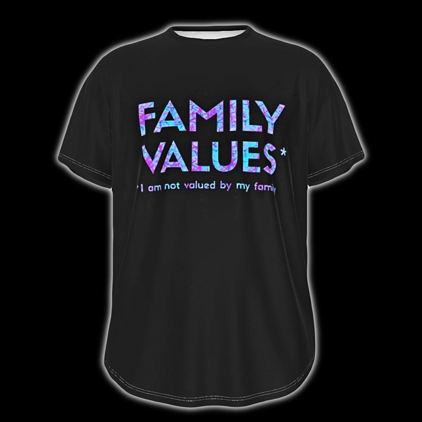 Family Values Oversize Unisex Jersey Knit T-Shirt