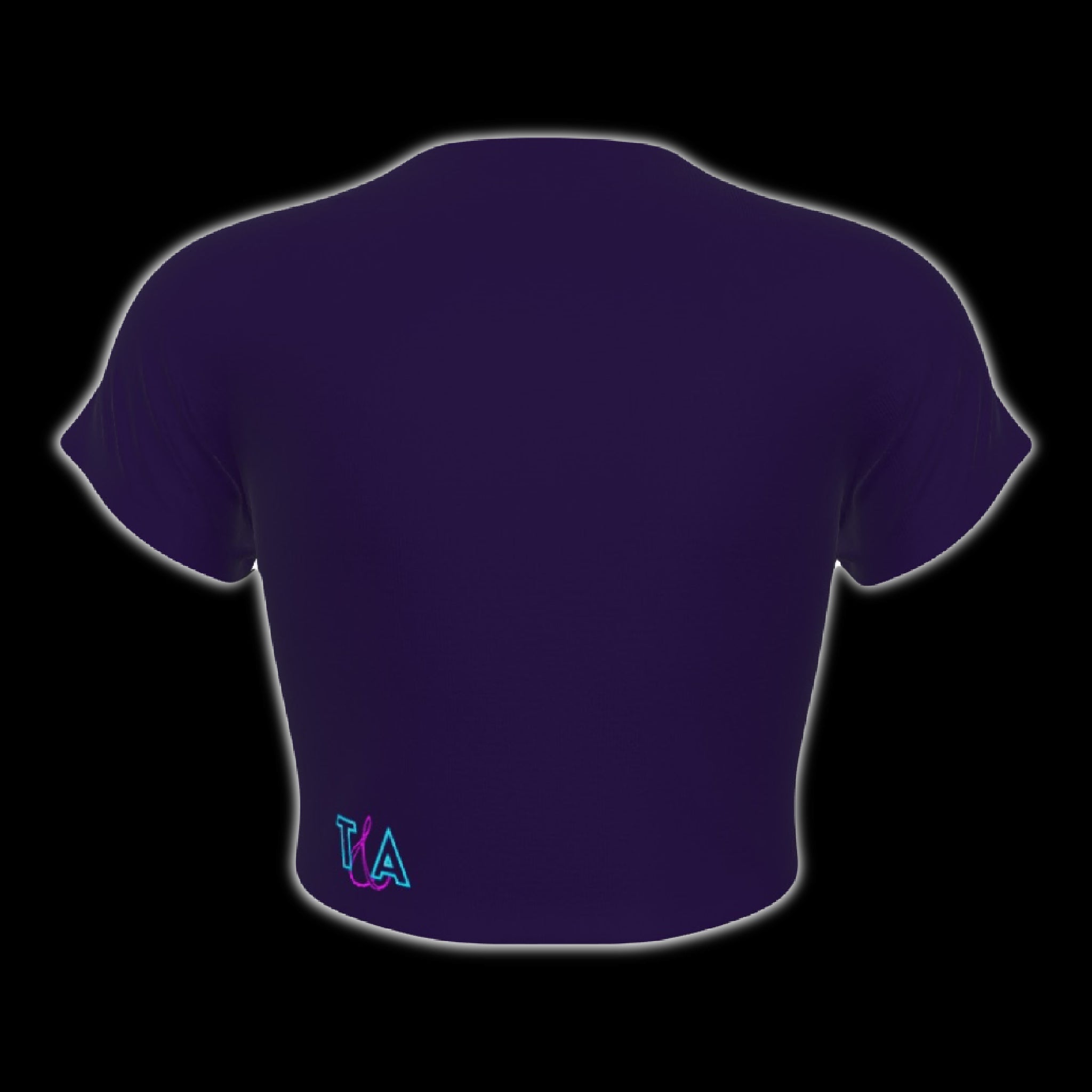 I Would Look Good On Raglan Sleeve Crop Baby Tee