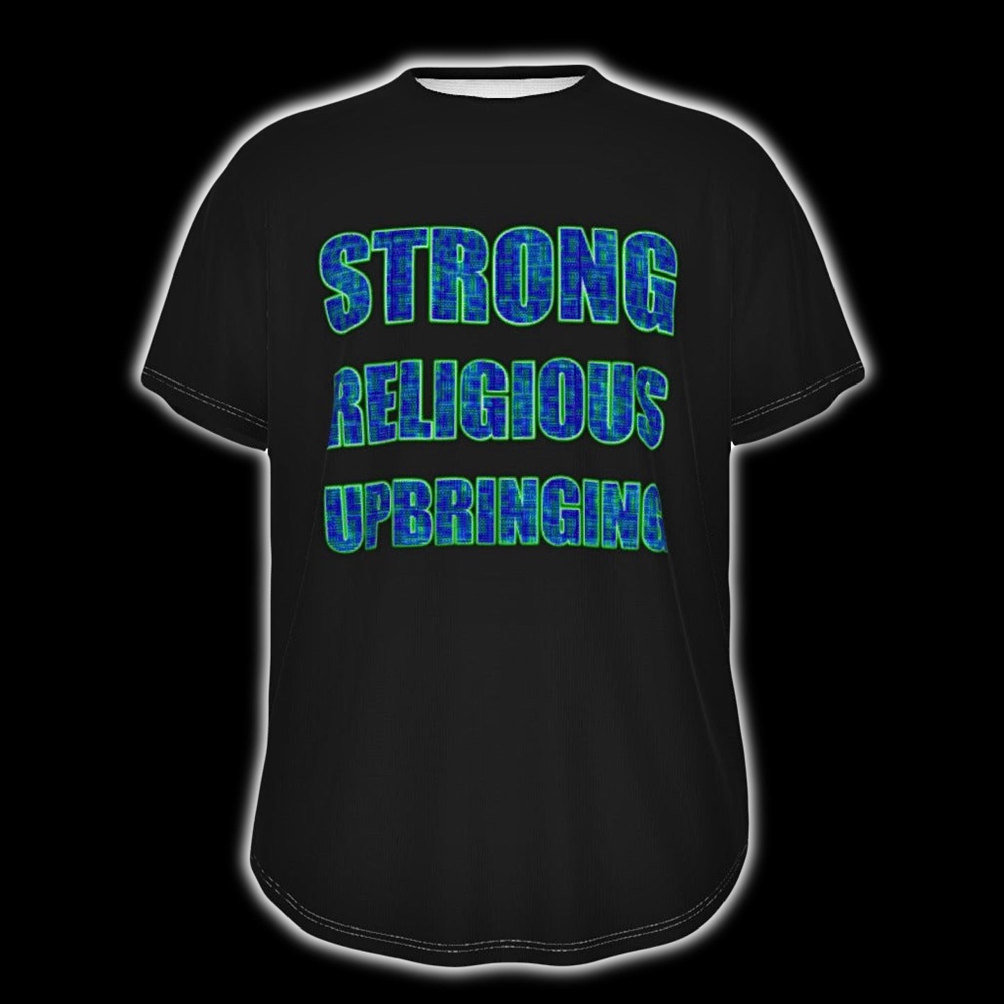 Strong Religious Upbringing Unisex Jersey T-Shirt