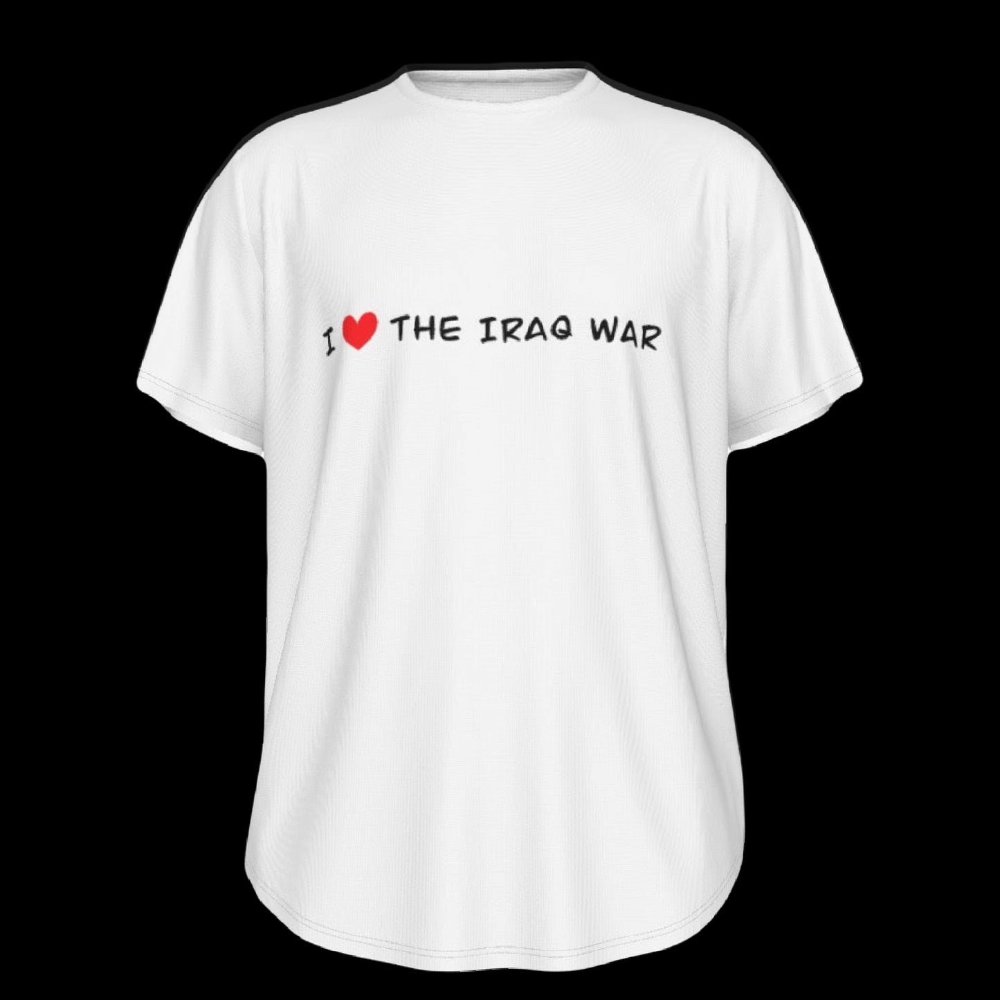 I Love The Iraq War Jersey Knit Unisex Crew Neck T-Shirt