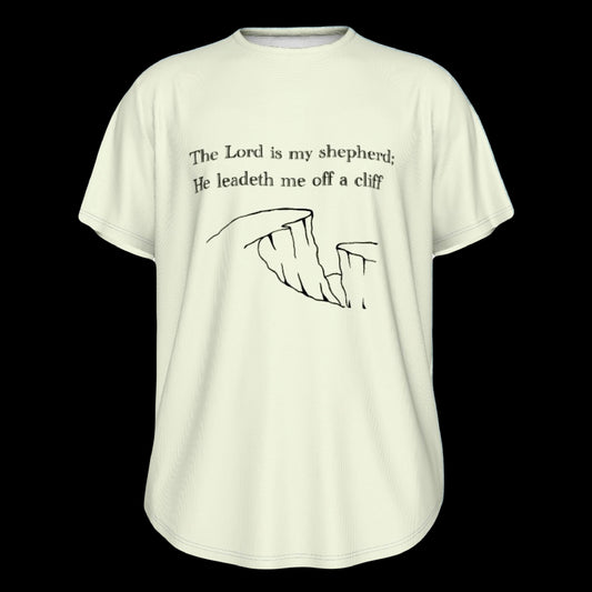 The Lord Is My Shepherd Unisex Oversize Jersey T-Shirt