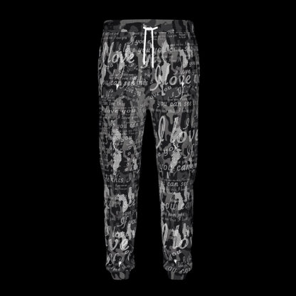 If You Can See This Premium Fleece Lined Camo Unisex Graphic Joggers