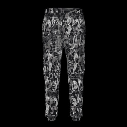 If You Can See This Premium Fleece Lined Camo Unisex Graphic Joggers