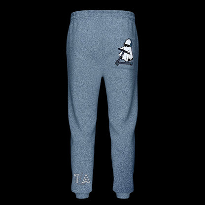 Gone and Ghosted Drawstring Waist Soft Knit Joggers