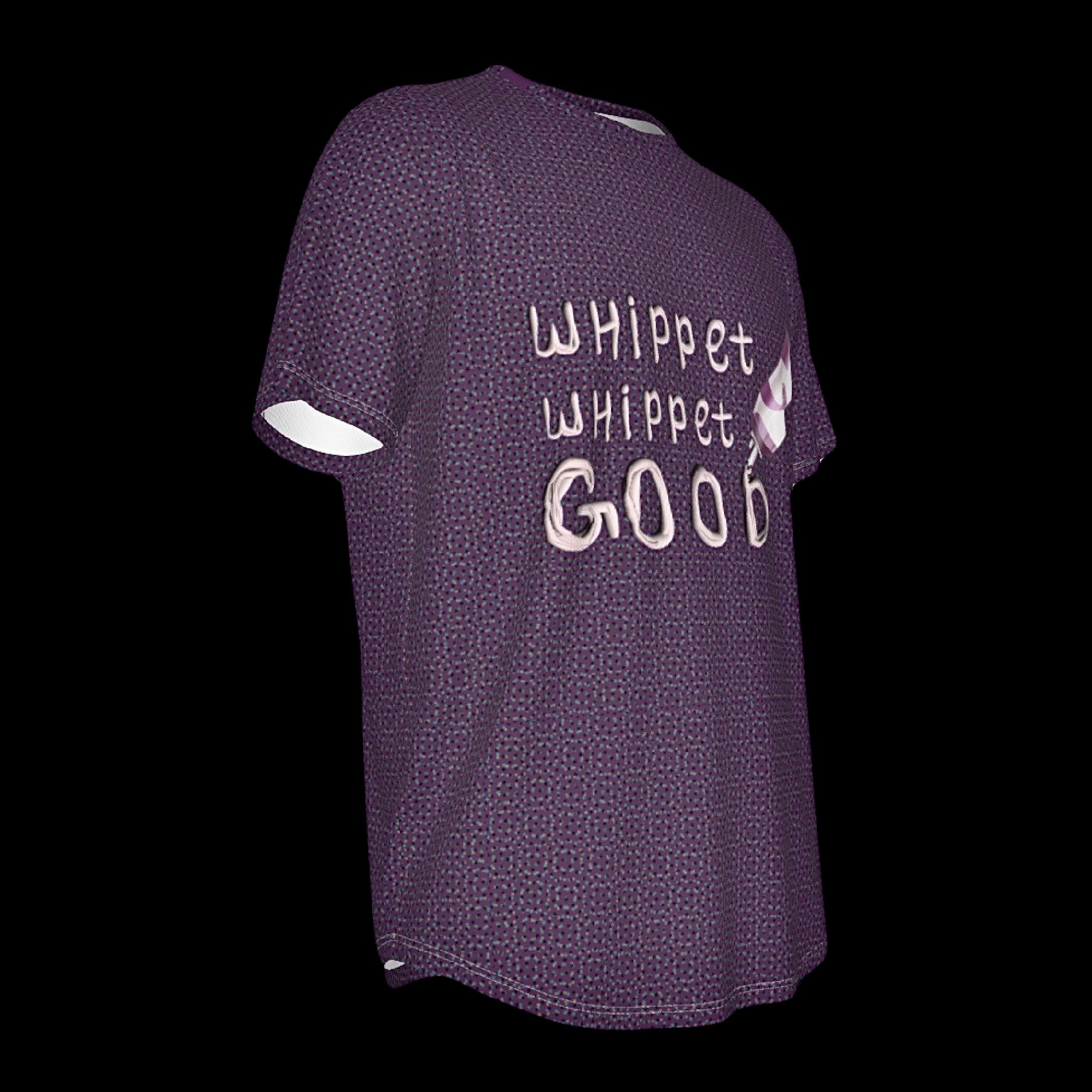 Whippet Good Rounded Hem Jersey Unisex Graphic T-Shirt