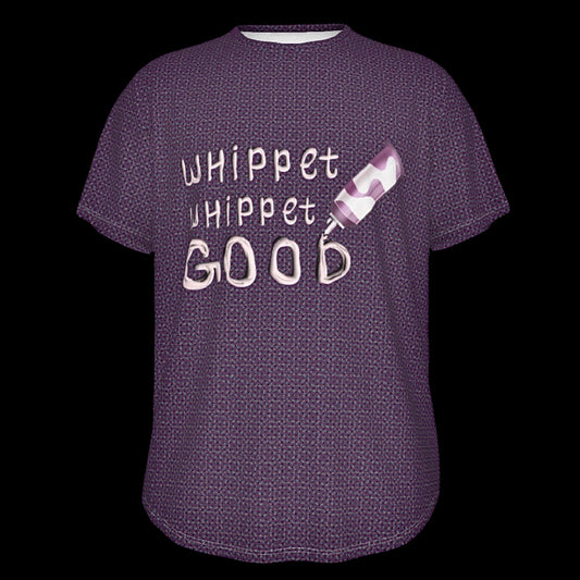 Whippet Good Rounded Hem Jersey Unisex Graphic T-Shirt