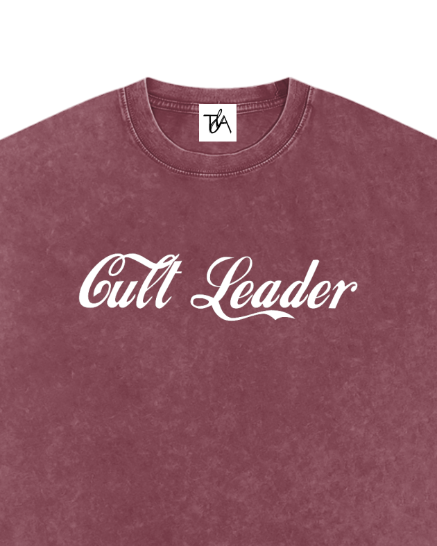 Cult Leader Oversized Cotton Boyfriend Tee