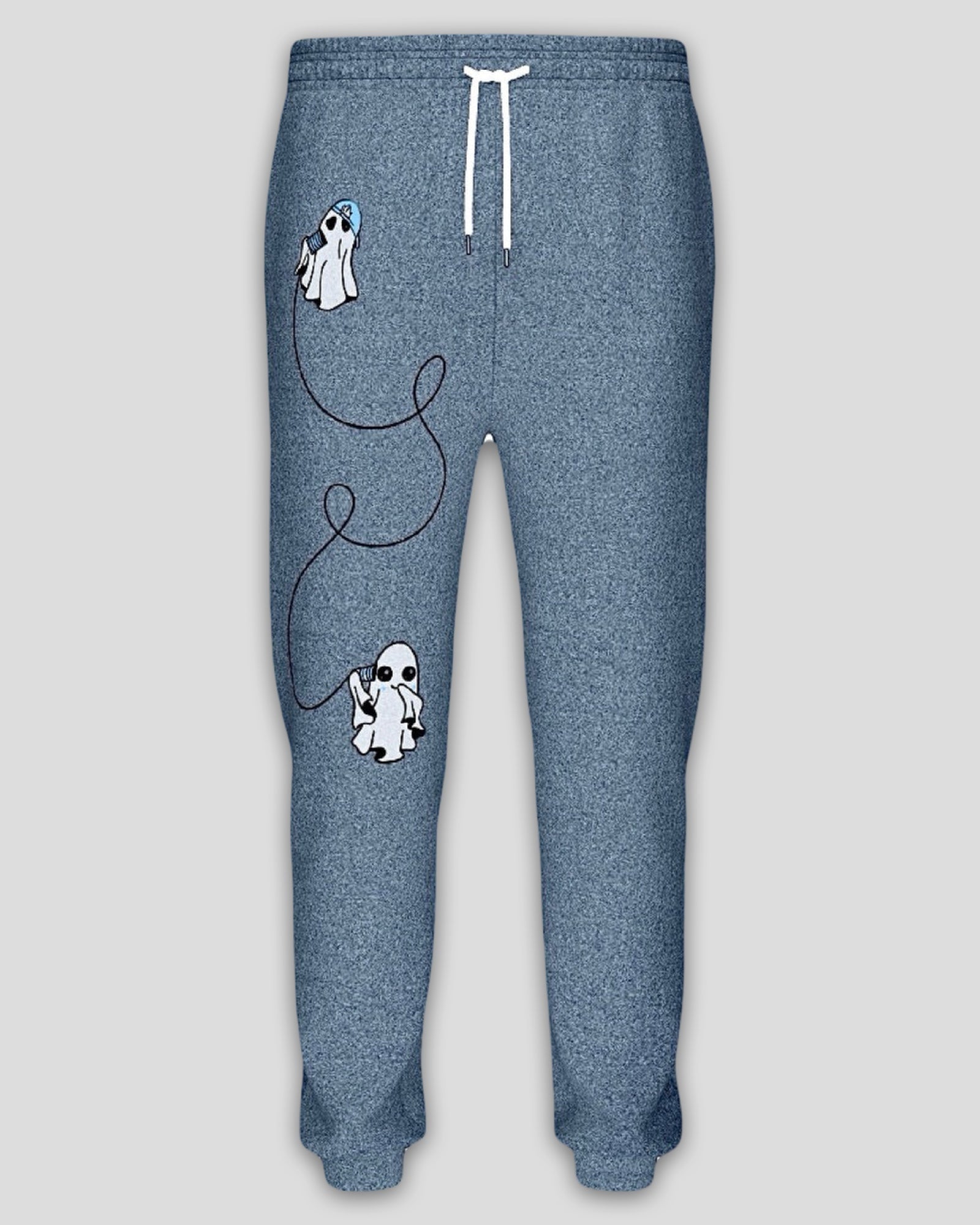 Gone and Ghosted Drawstring Waist Soft Knit Joggers