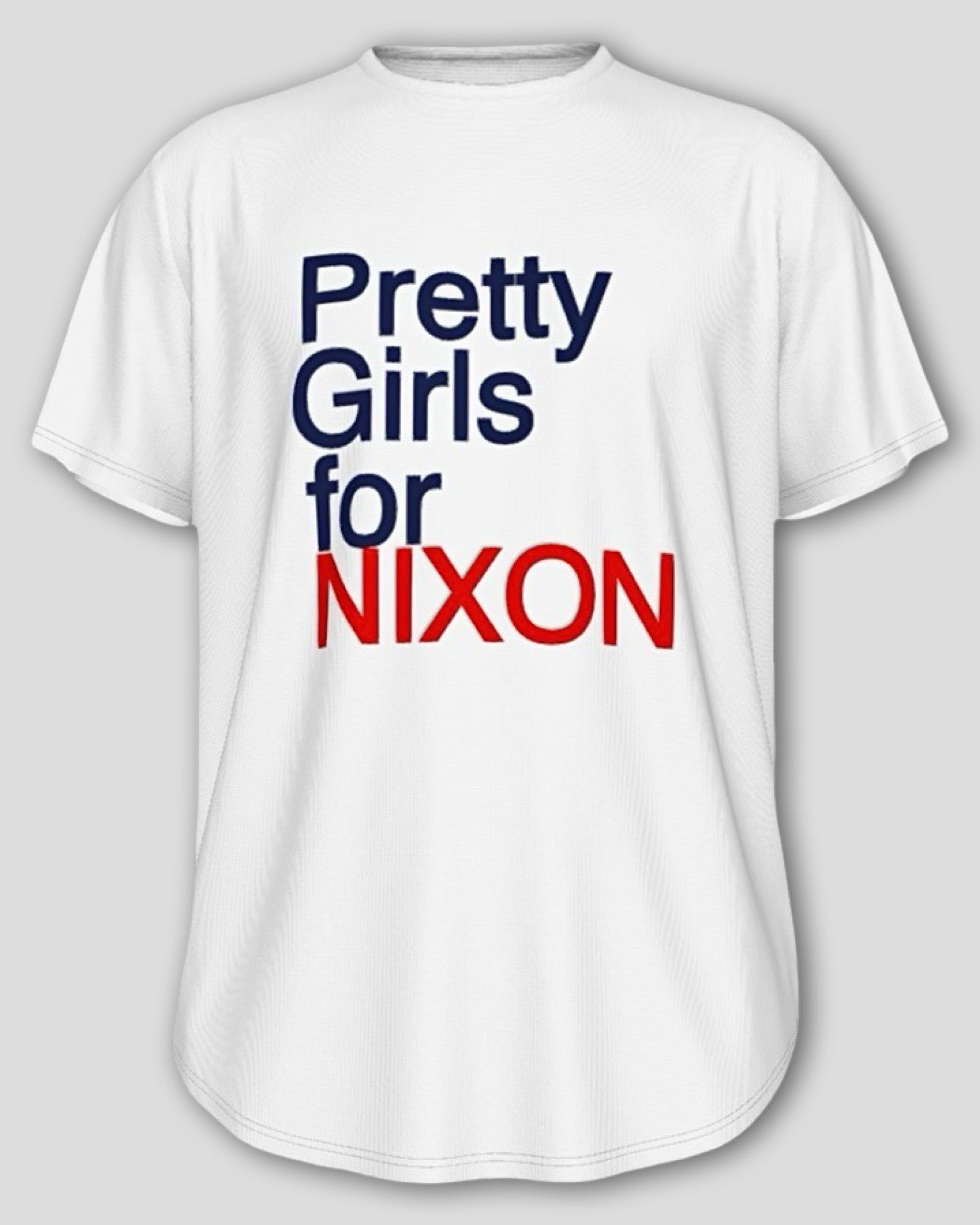 Pretty Girls For Nixon Round Hem Unisex T Shirt