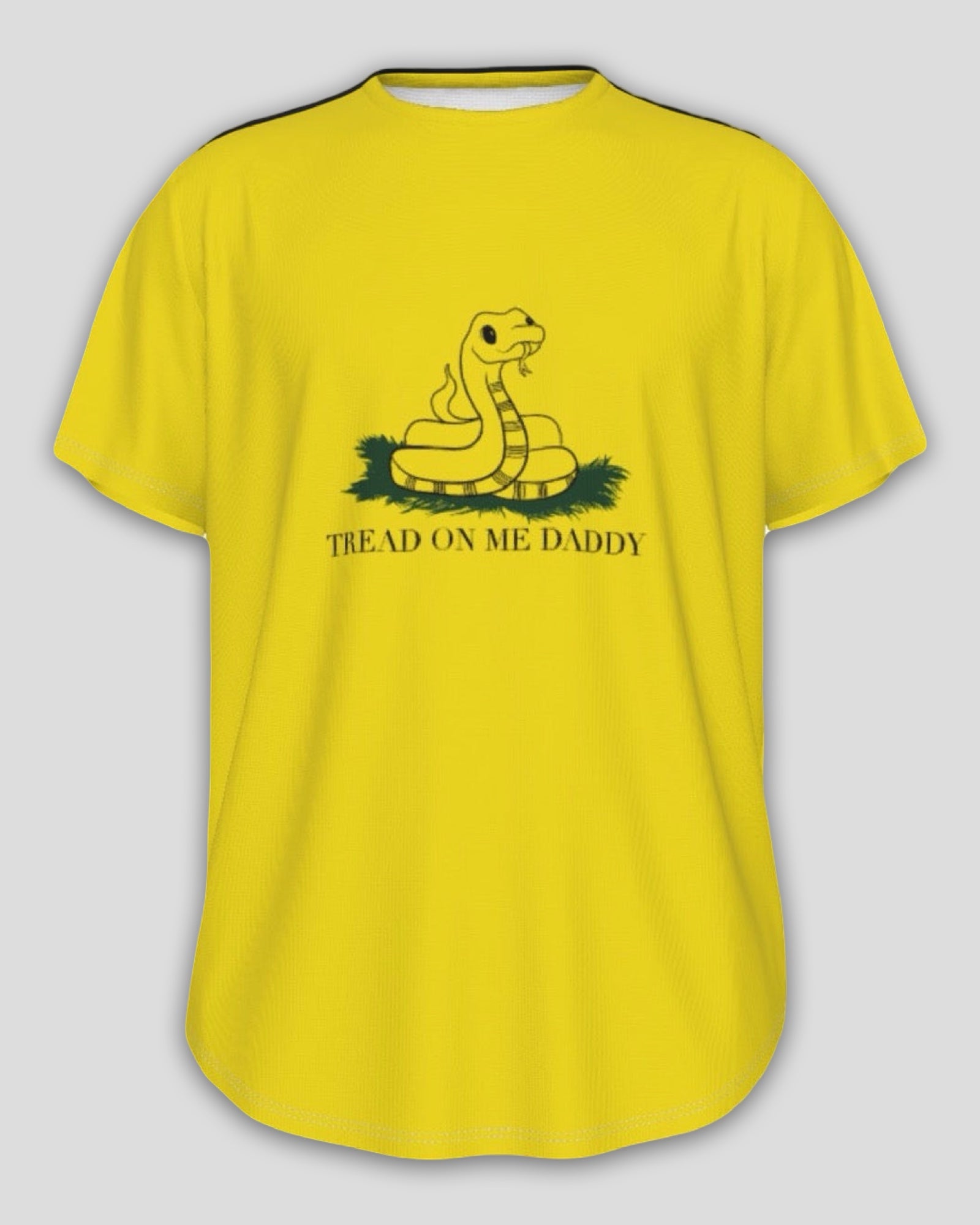 Tread On Me Daddy Oversize Jersey Knit Unisex Graphic T-Shirt