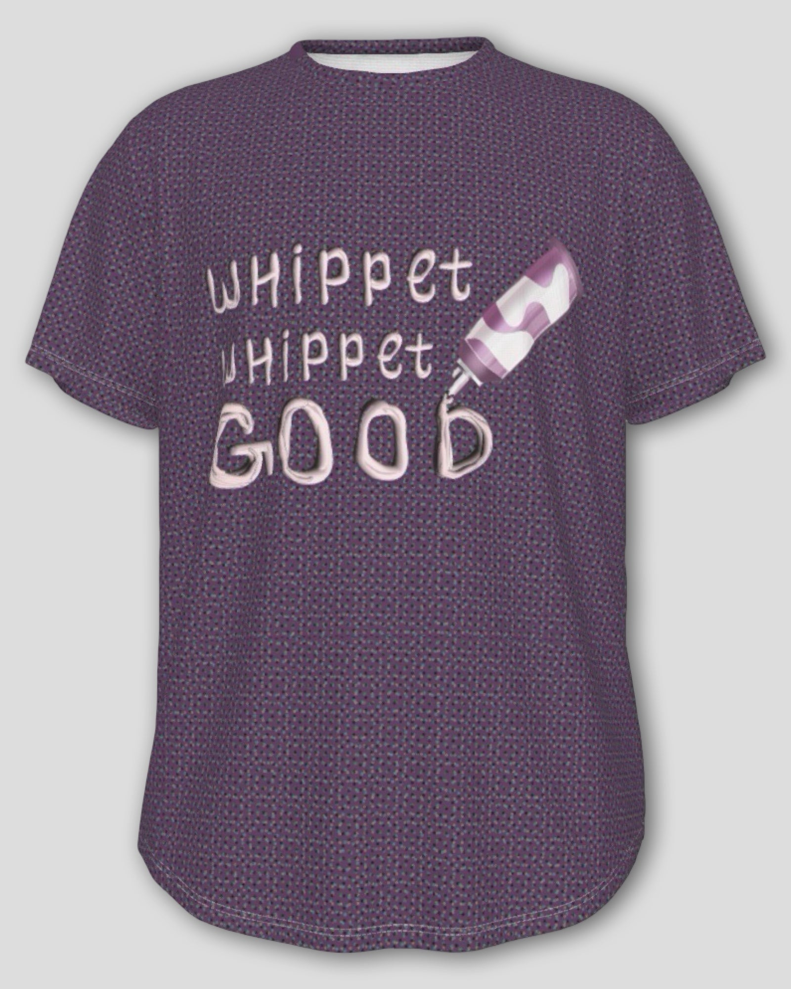 Whippet Good Rounded Hem Jersey Unisex Graphic T-Shirt