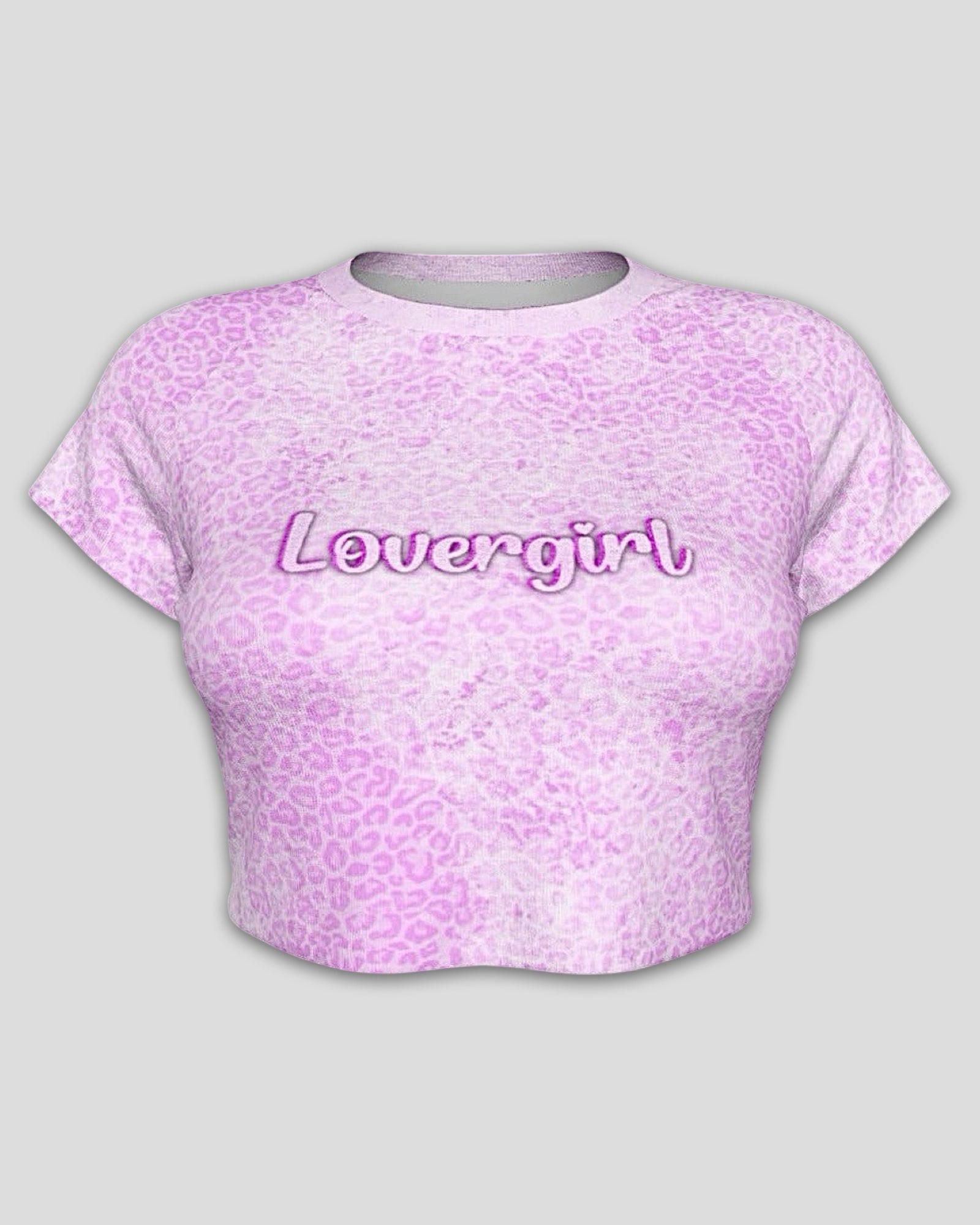 Lovergirl Raglan Sleeve Crop Baby Tee