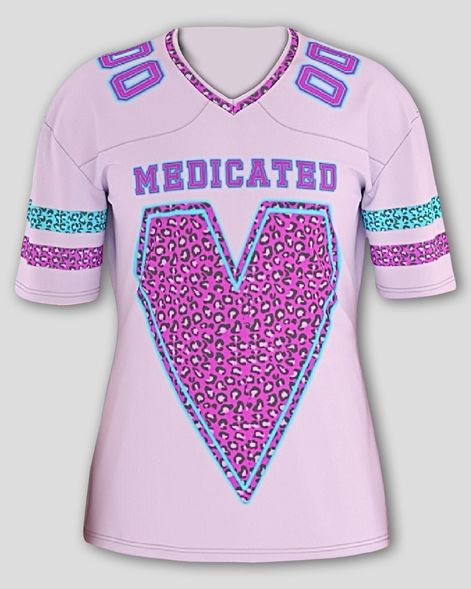 Medicated T&A Unisex Football Jersey