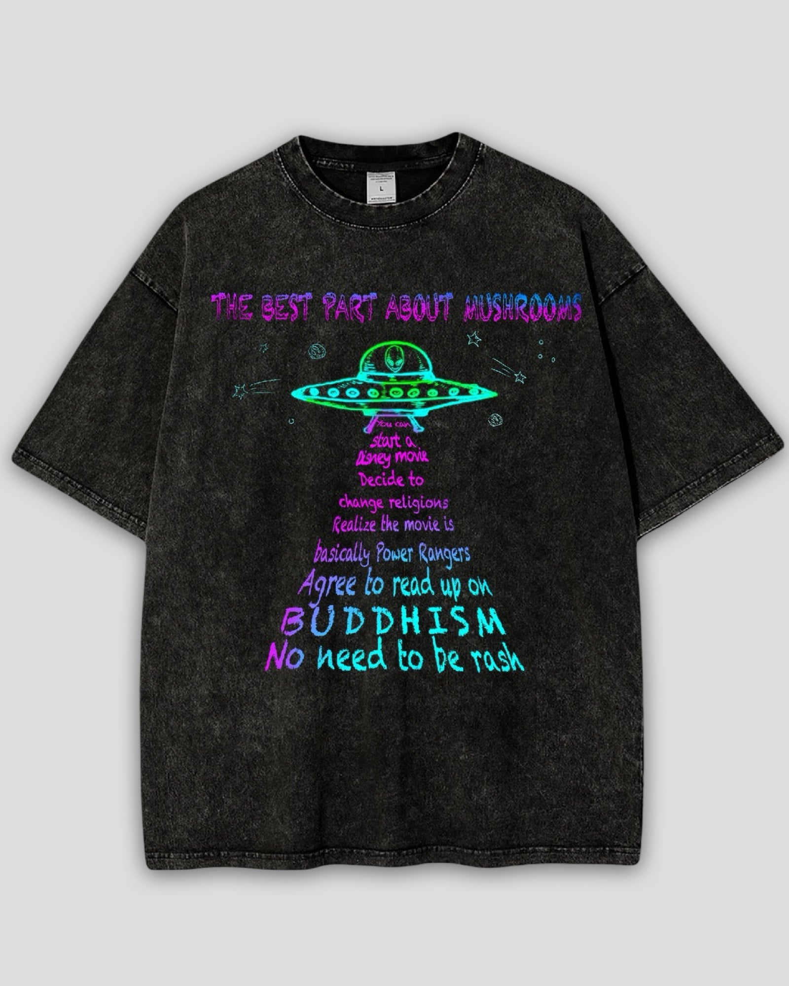 No Need To Be Rash Streetwear Heavyweight 100% Cotton T-Shirt