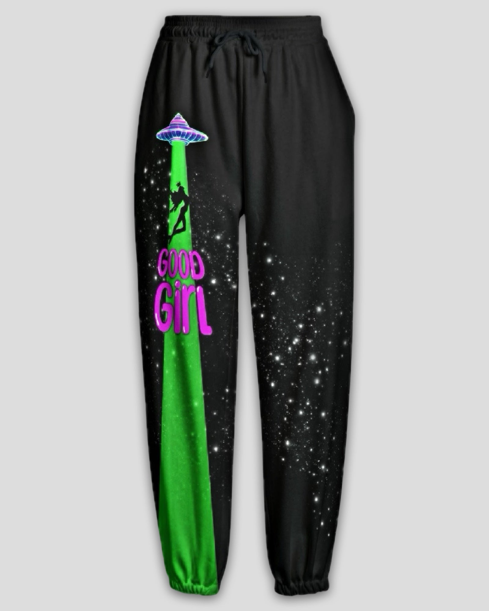 Good Girl Unisex Knitted Fleece Sweatpants