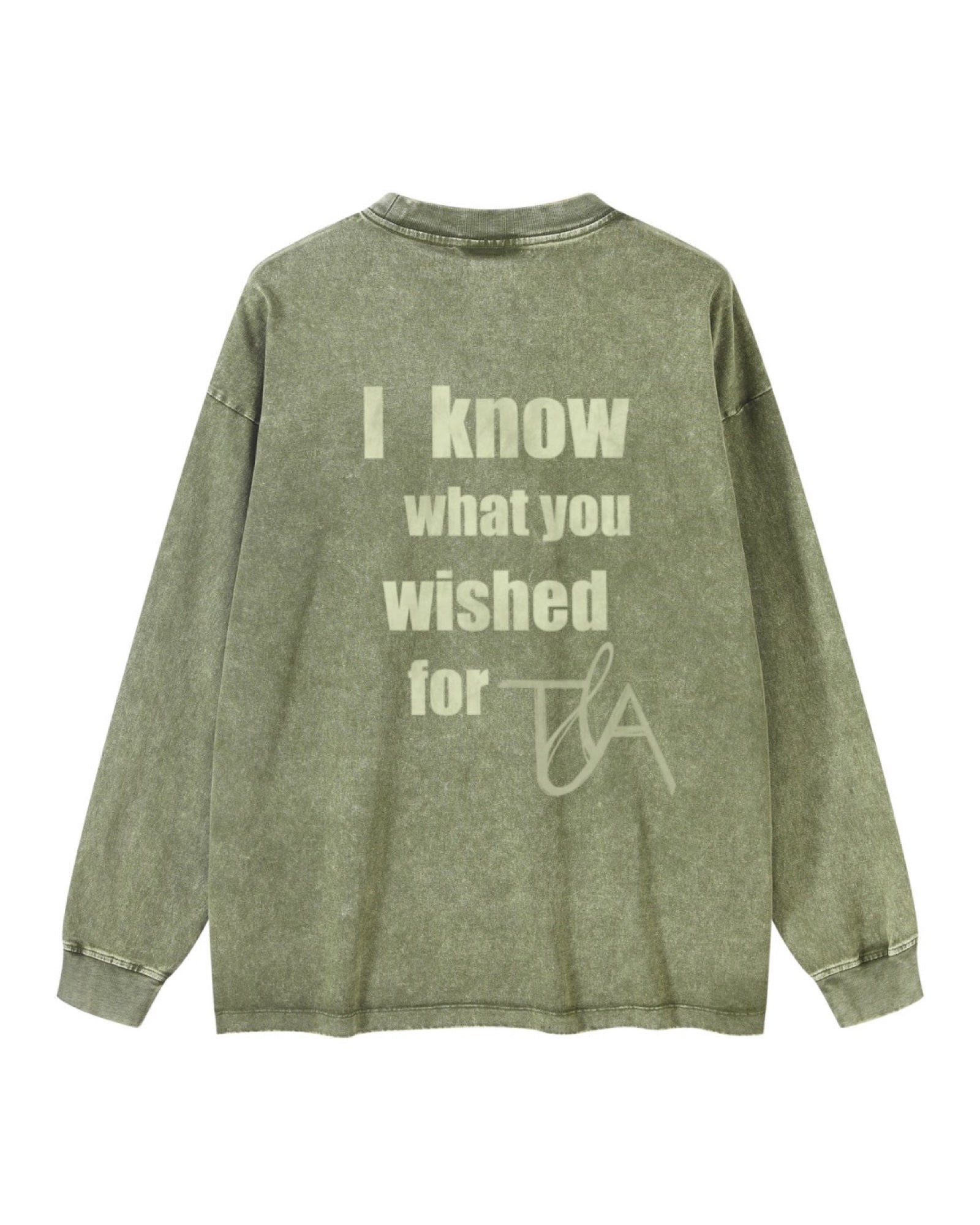 I Know What You Wished For Crew Neck Pullover