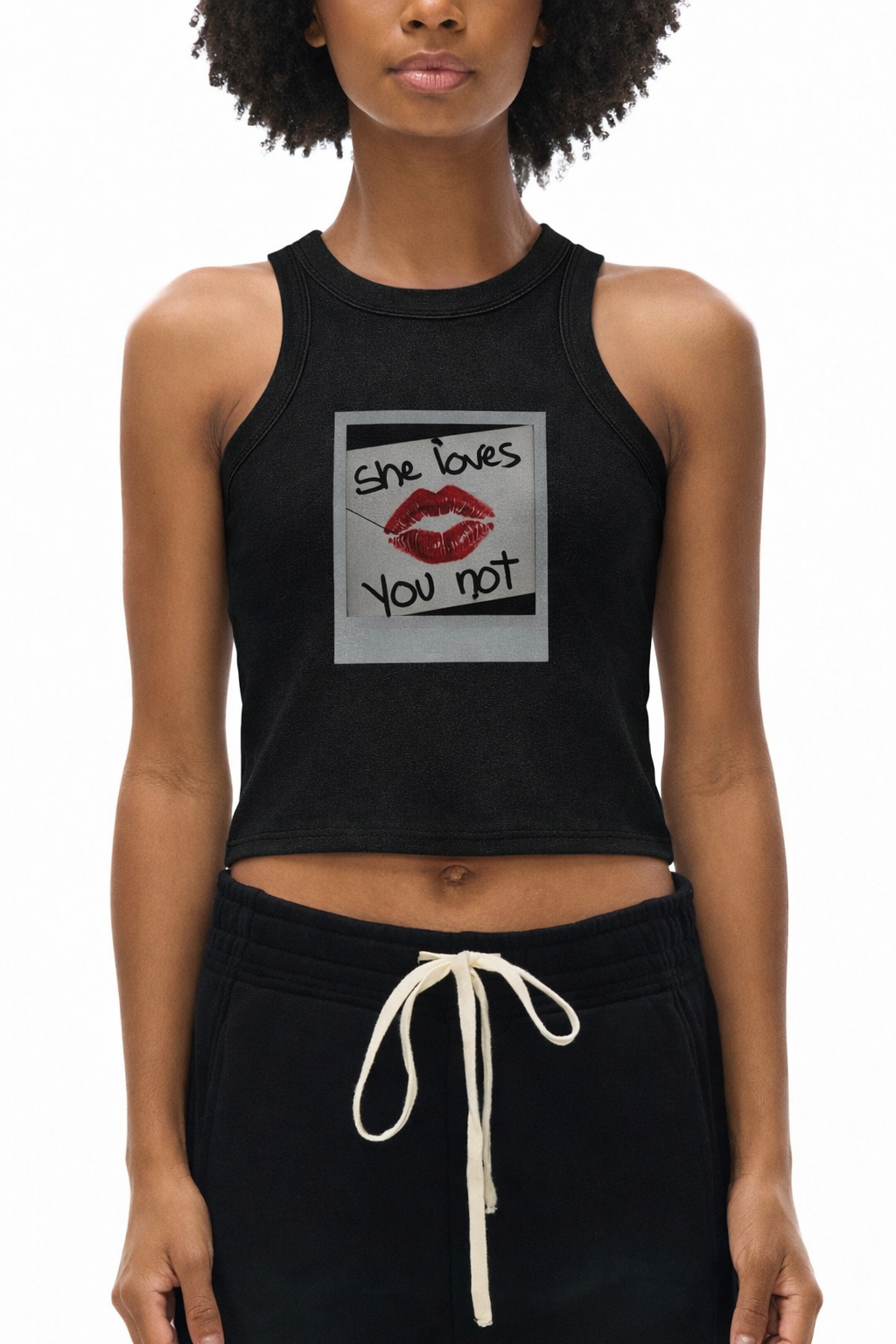 She Loves You Not Vintage Washed Tank Top