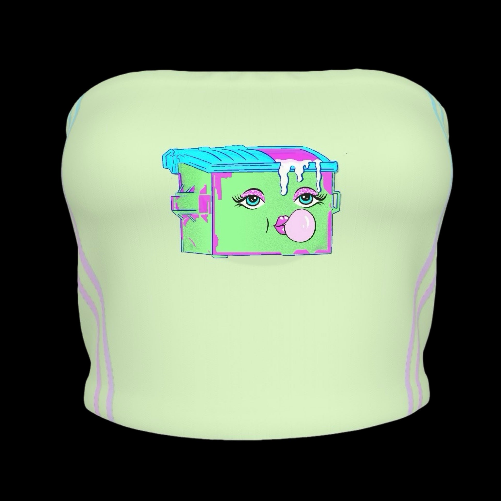 Dump Them Crop Tube Top